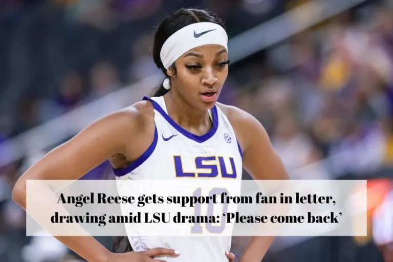Angel Reese gets support from fan in letter, drawing amid LSU drama: ‘Please come back’