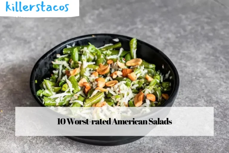 10 Worst-rated American Salads