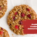 Healthy Cranberry Oatmeal Cookies
